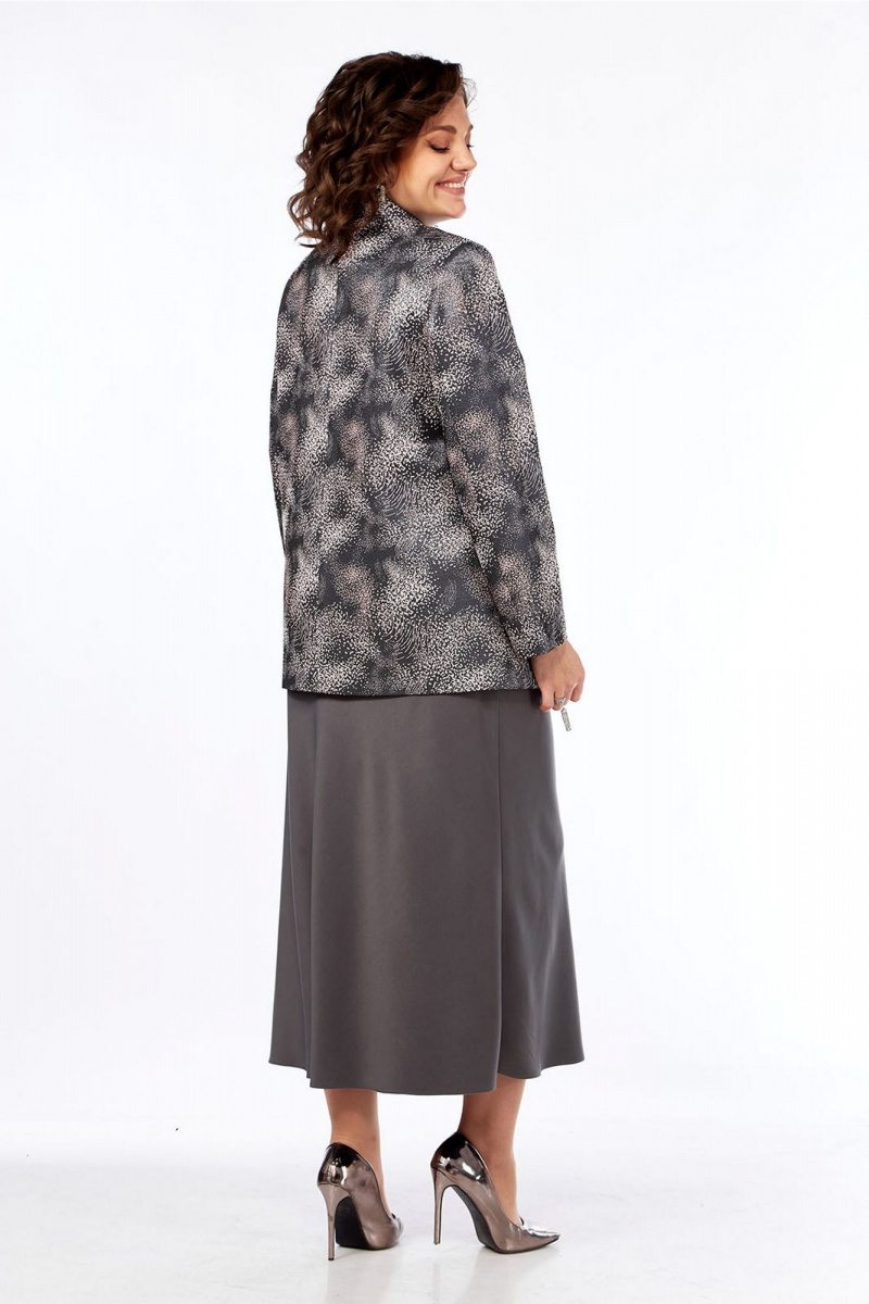 Плательный комплект Lady Style Classic 3029 кофейный