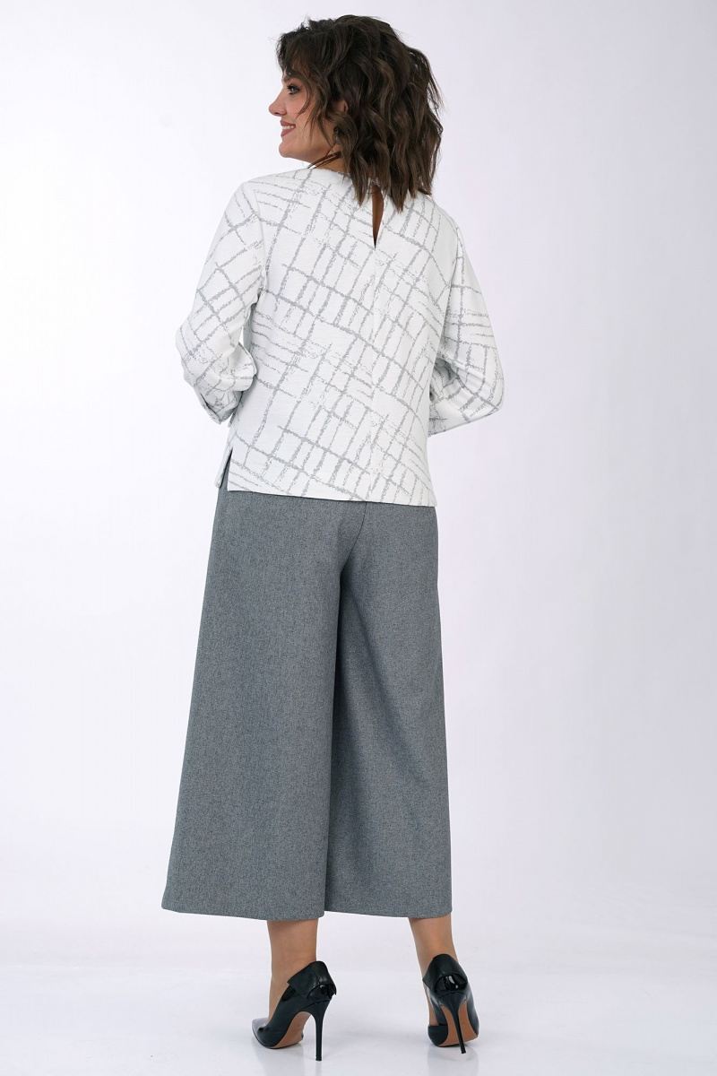 Брючный комплект Alani Collection 2456 серый