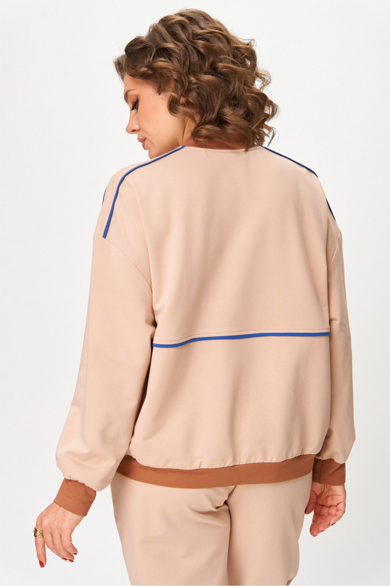 Брючный костюм Rumoda 2269 бежевый