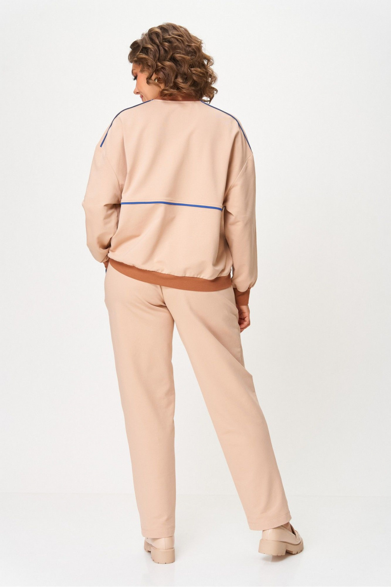 Брючный костюм Rumoda 2269 бежевый