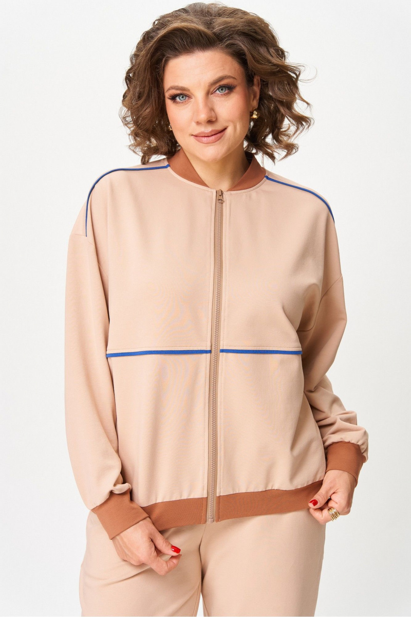 Брючный костюм Rumoda 2269 бежевый
