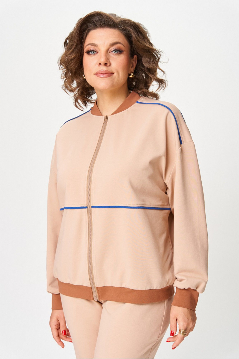 Брючный костюм Rumoda 2269 бежевый