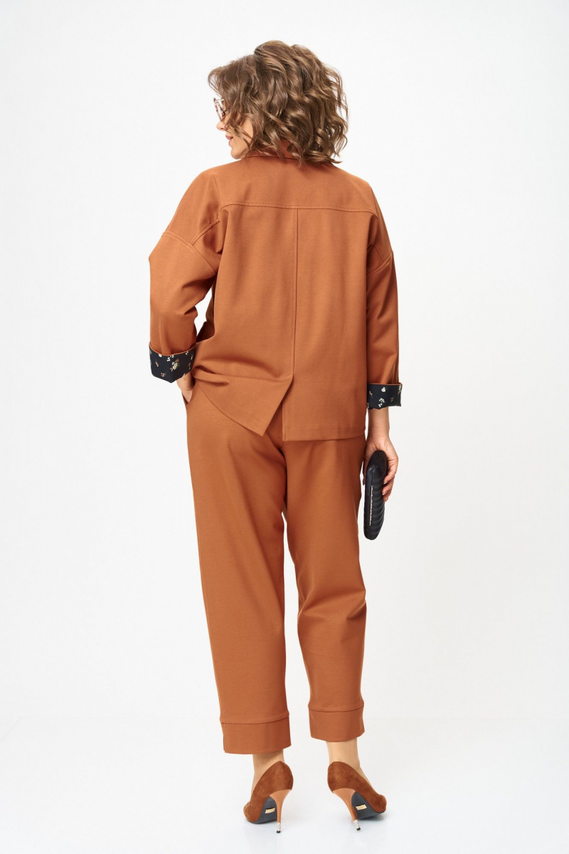 Брючный костюм Michel chic 1437 виски