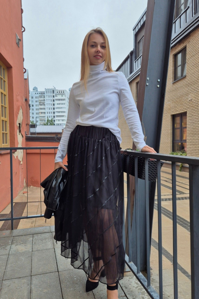 Водолазки Shymoda 444-25 белый
