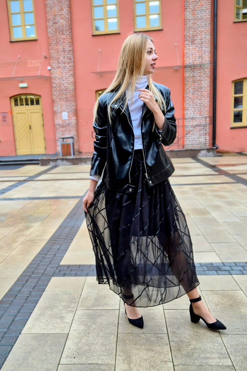 Юбки Shymoda 445-25 черный
