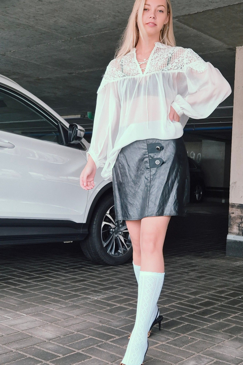 Блузы Shymoda 449-25 белый