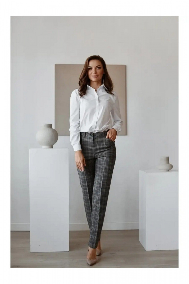 Рубашки MONA STYLE FASHION&DESIGN 24063 белый