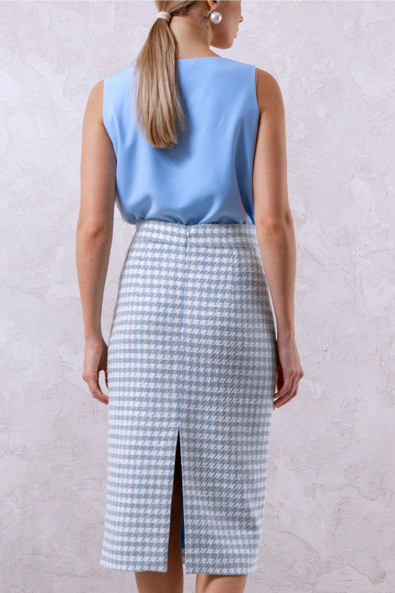 Юбки Erika Laurent 7244 голубой