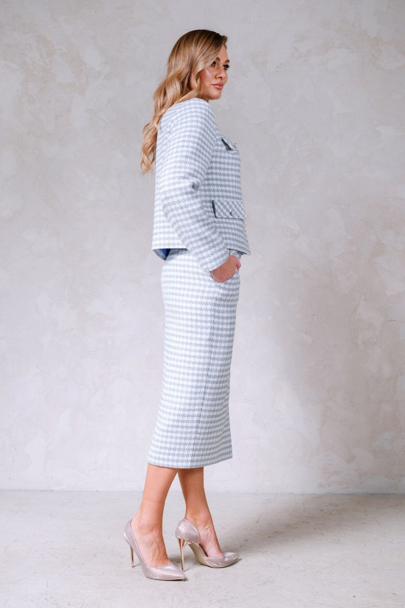 Юбки Erika Laurent 1549 голубой