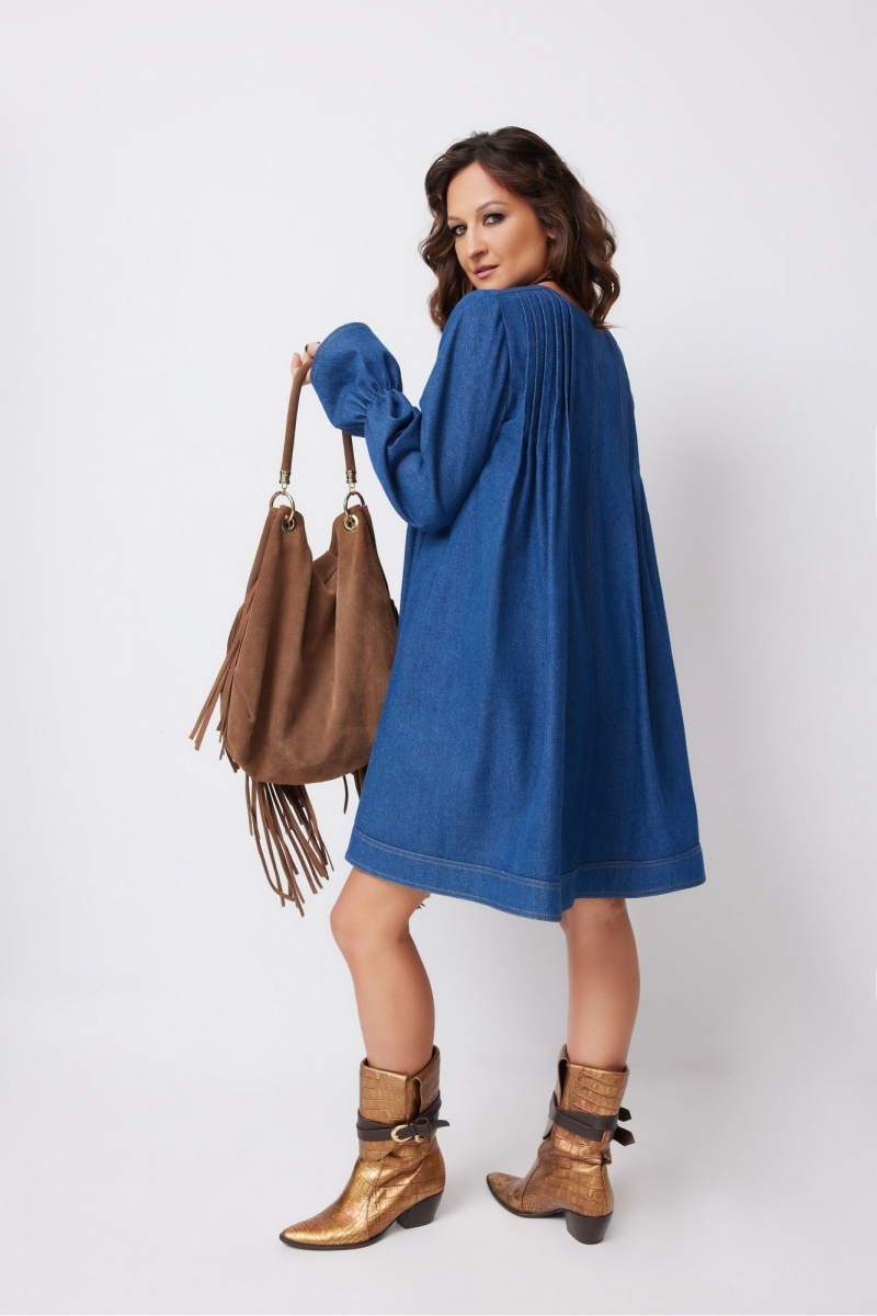 Платья ElPaiz 1277 синий