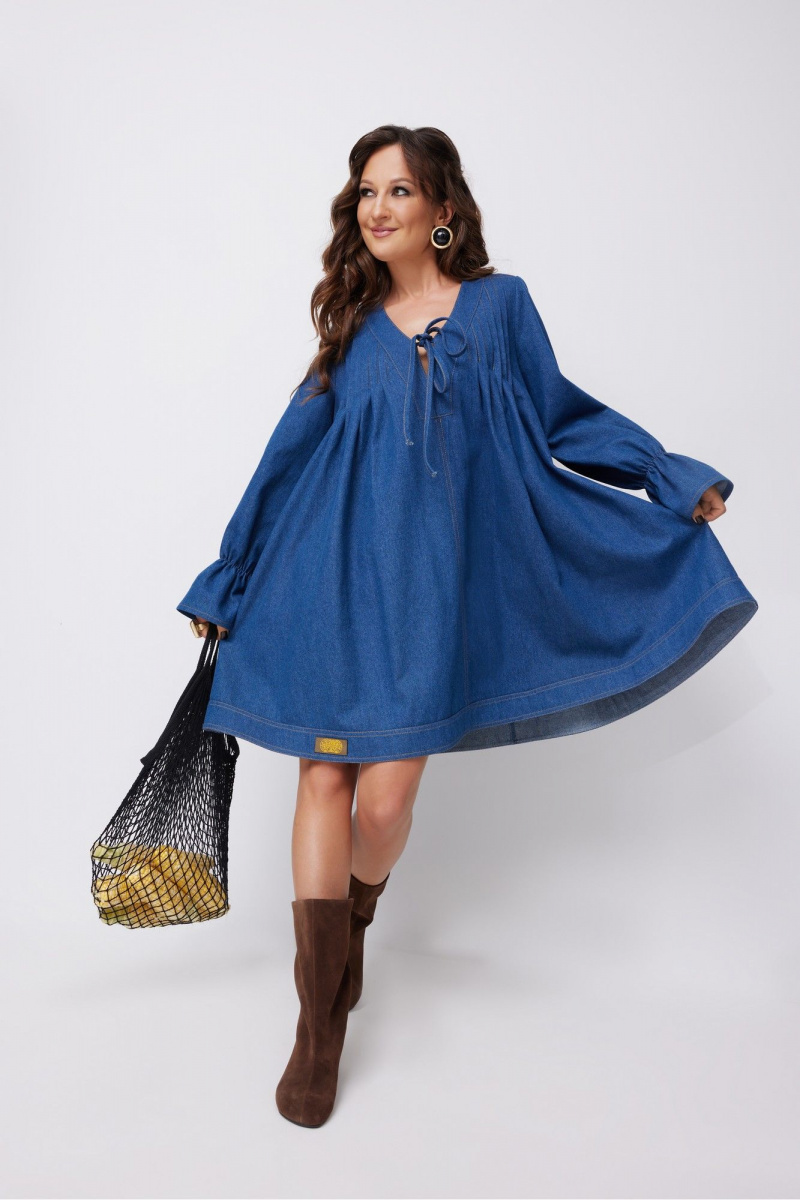 Платья ElPaiz 1277 синий