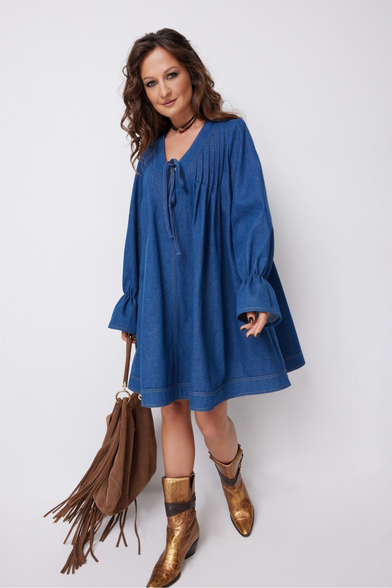 Платья ElPaiz 1277 синий