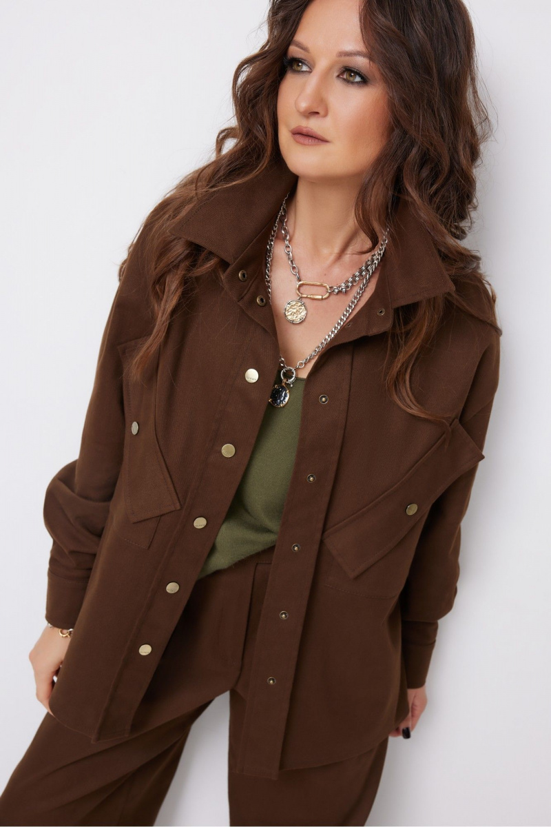 Брючный комплект ElPaiz 1283 шоколад