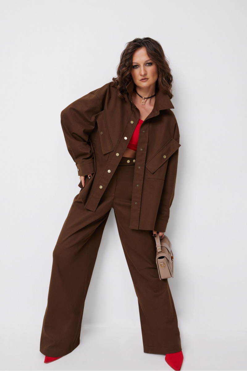 Брючный комплект ElPaiz 1283 шоколад