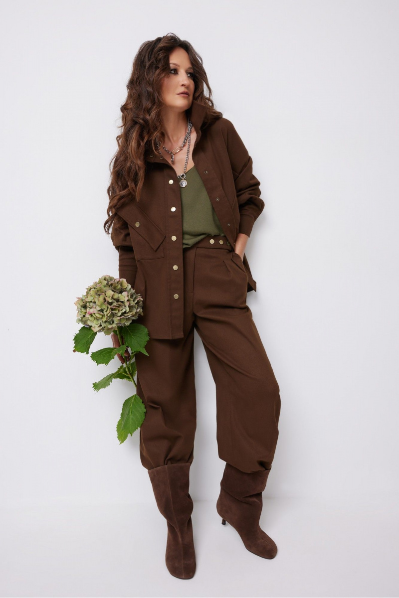 Брючный комплект ElPaiz 1283 шоколад