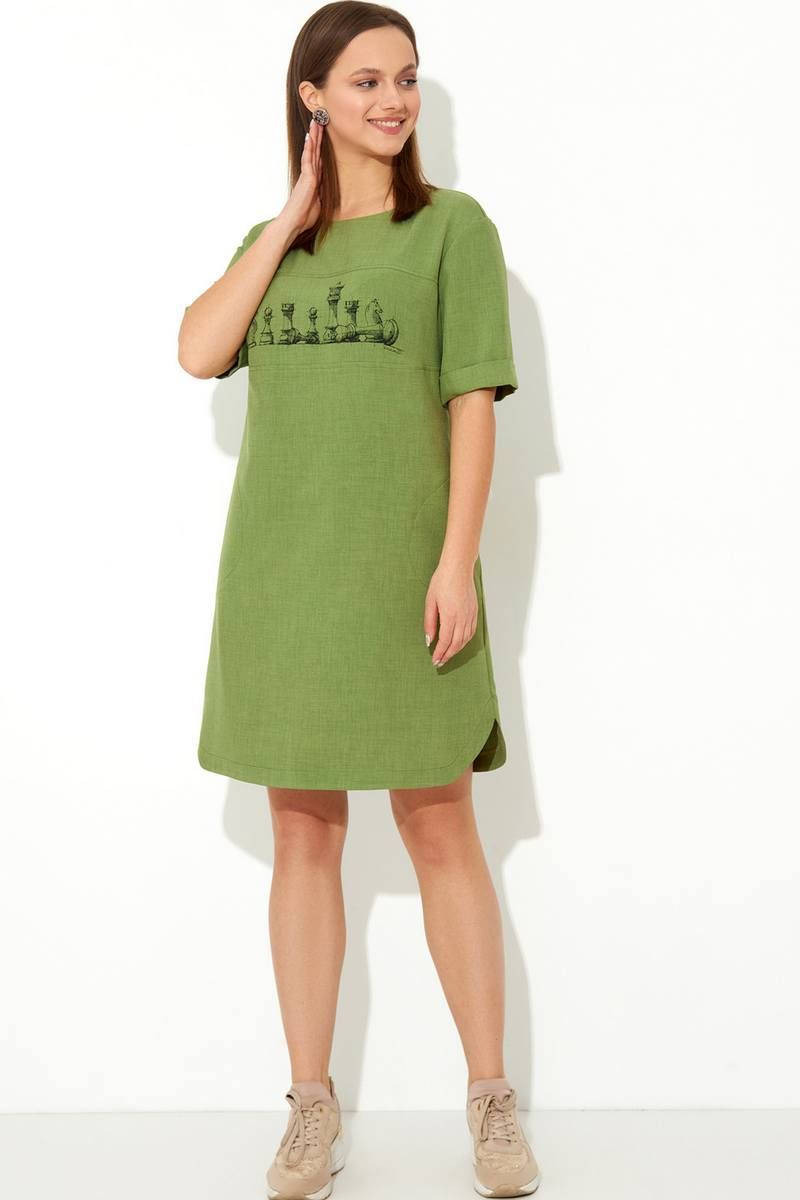 Платье VIZANTI 8208 зеленый