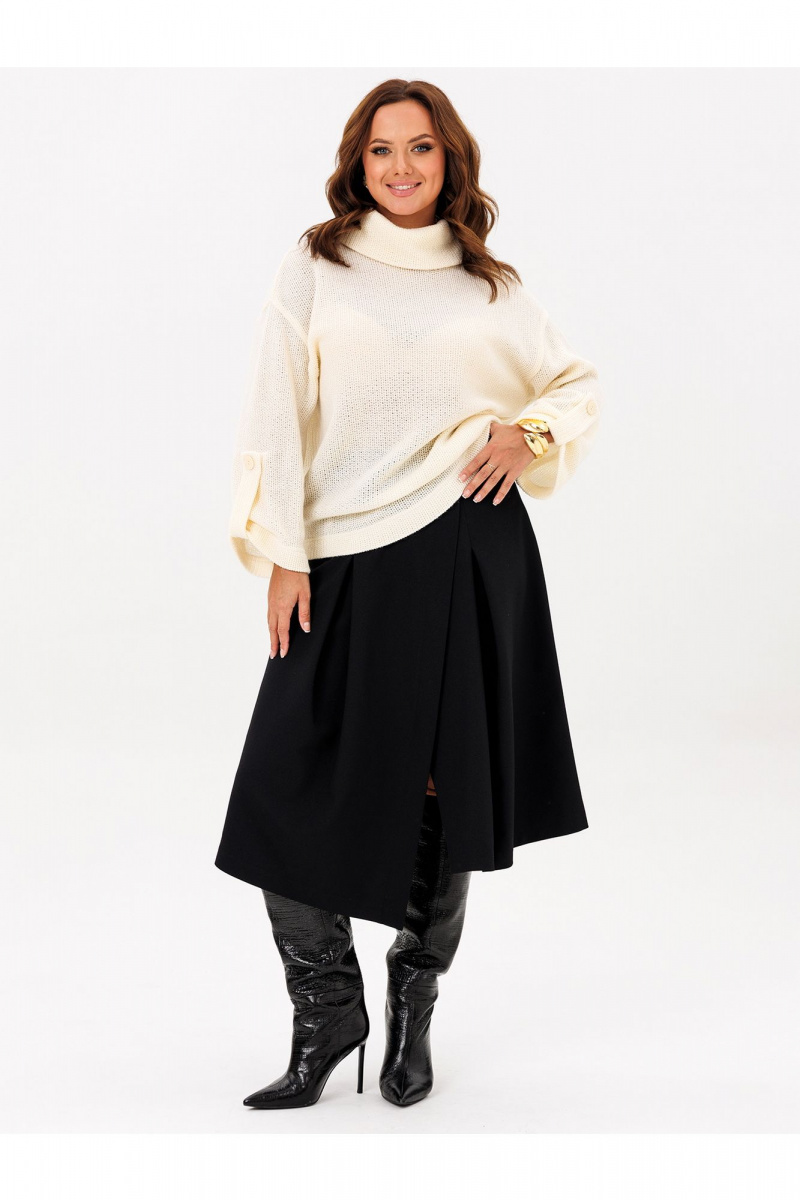 Джемперы Liona Style 885 молочный
