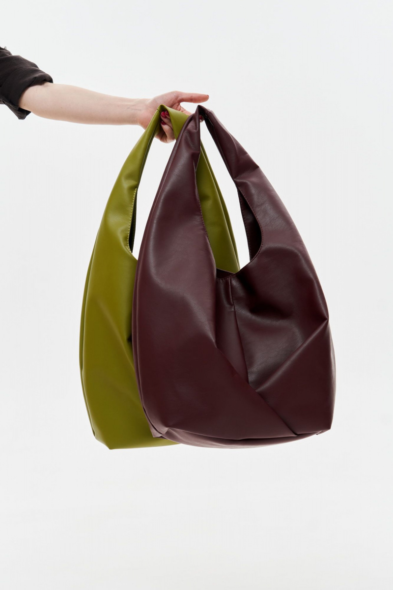 Женская сумка Polisto Mirai L оливковый