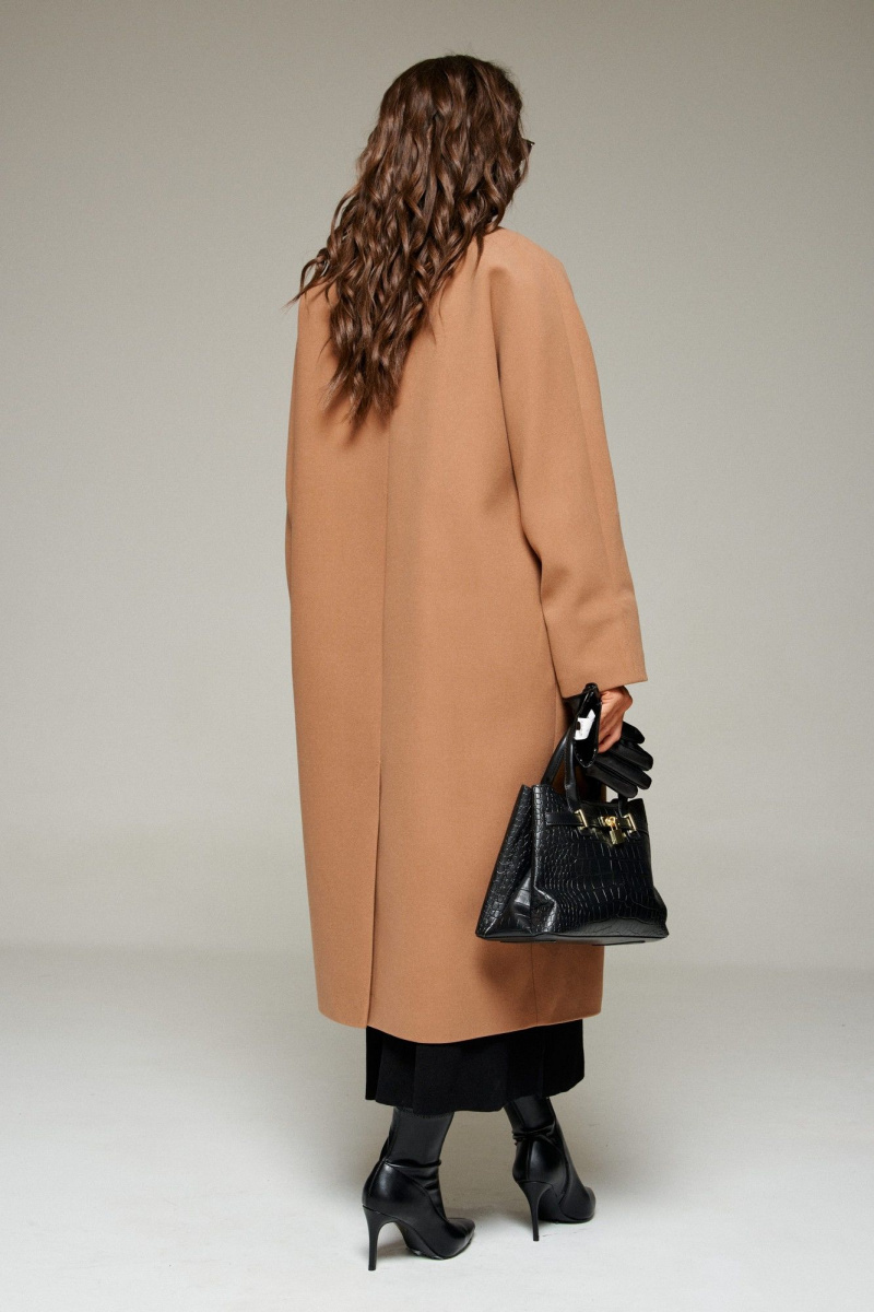 Женское пальто Beautiful&Free 7015 бежевый