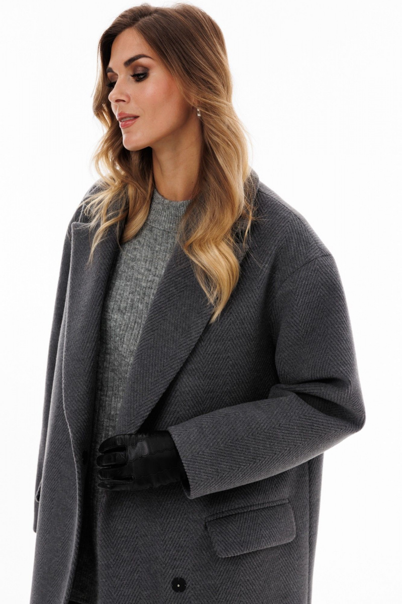 Женское пальто EOLA 2894 серый