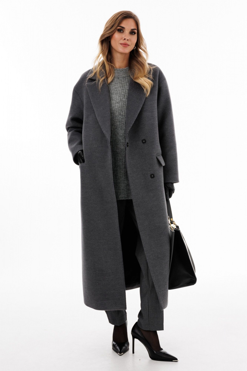 Женское пальто EOLA 2894 серый