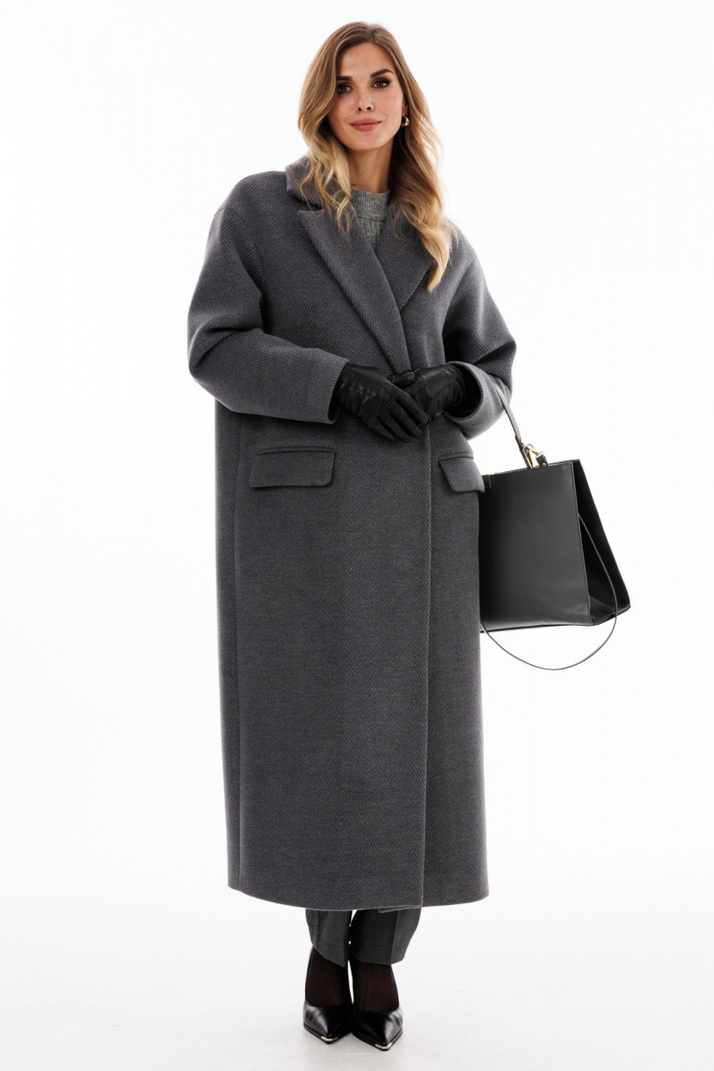 Женское пальто EOLA 2894 серый