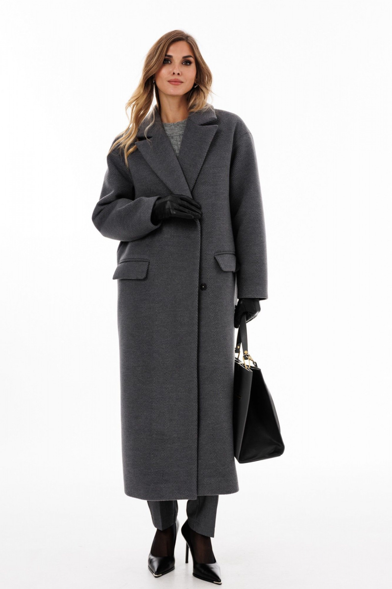 Женское пальто EOLA 2894 серый