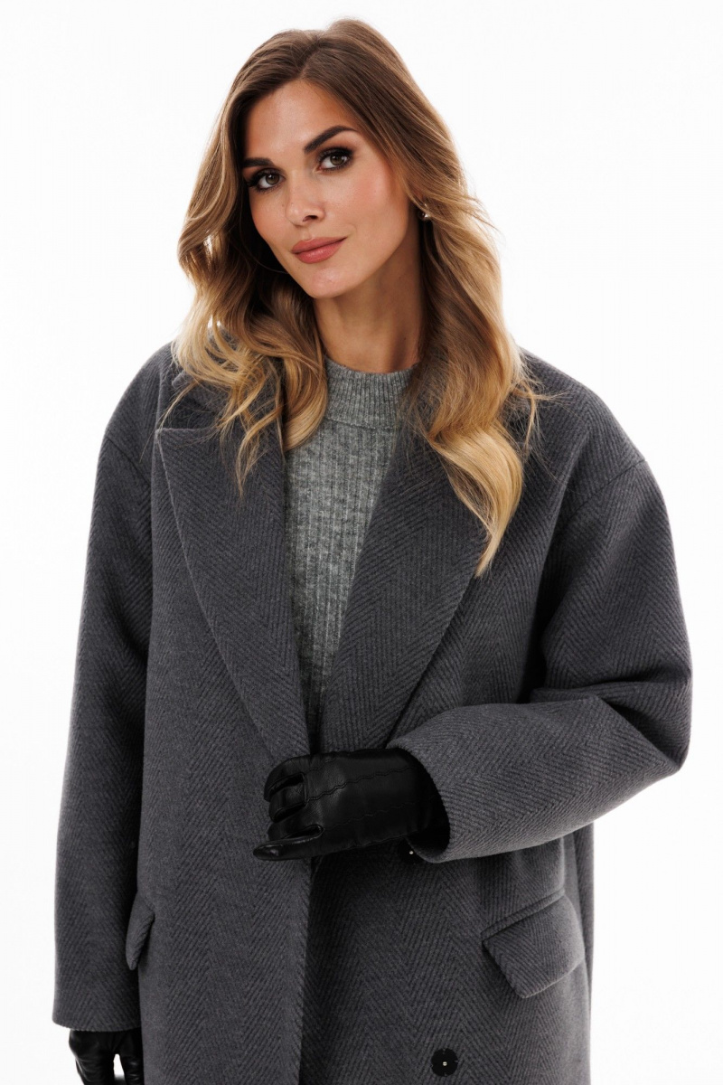 Женское пальто EOLA 2894 серый
