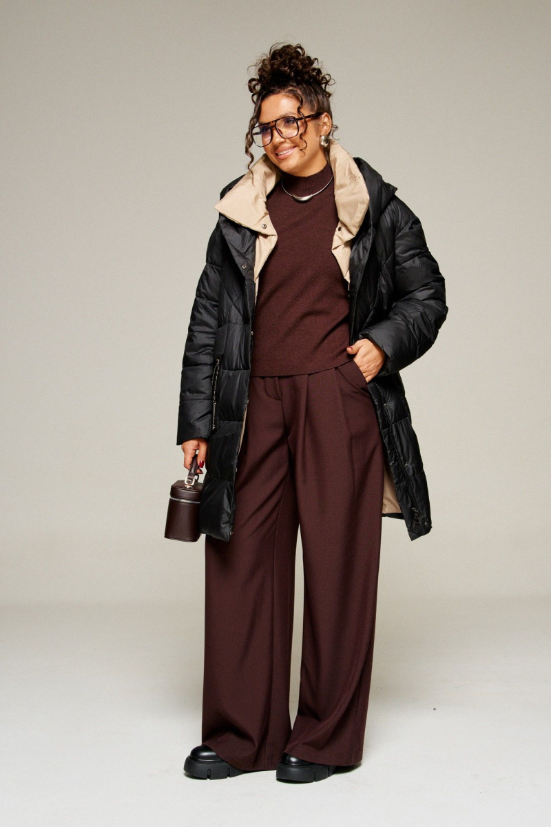 Женское пальто Beautiful&Free 8010 черный