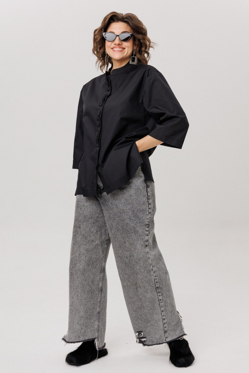 Блузы Anelli 1669 ночные_бабочки