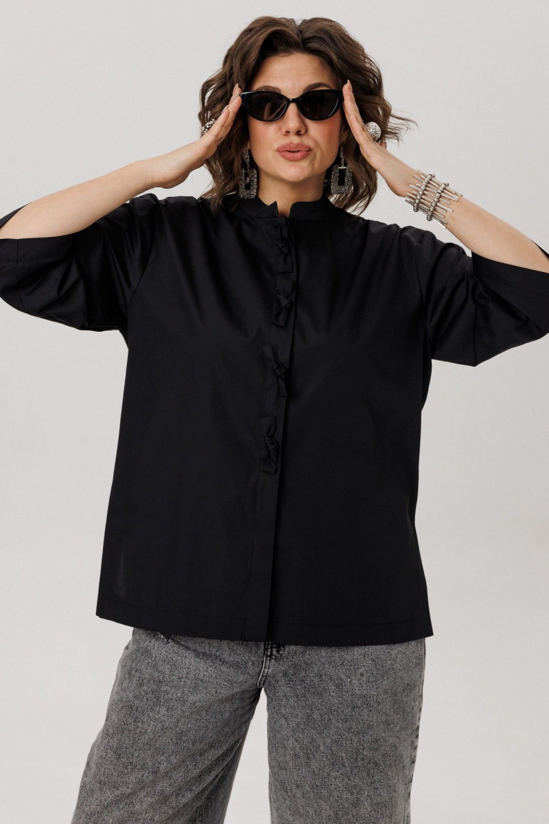 Блузы Anelli 1669 ночные_бабочки