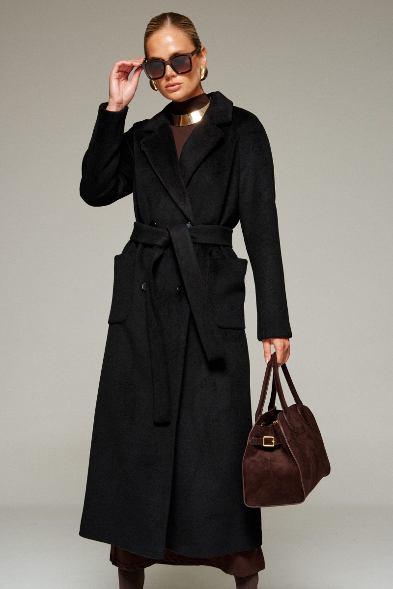 Женское пальто Beautiful&Free 7017 черный