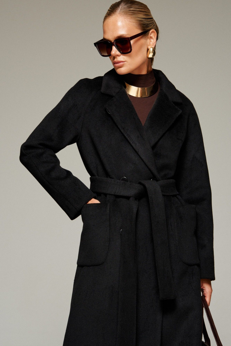 Женское пальто Beautiful&Free 7017 черный