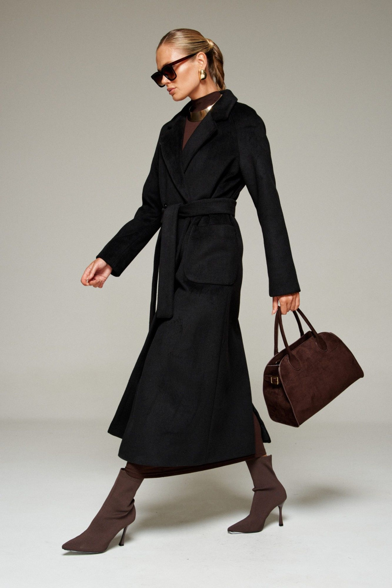 Женское пальто Beautiful&Free 7017 черный