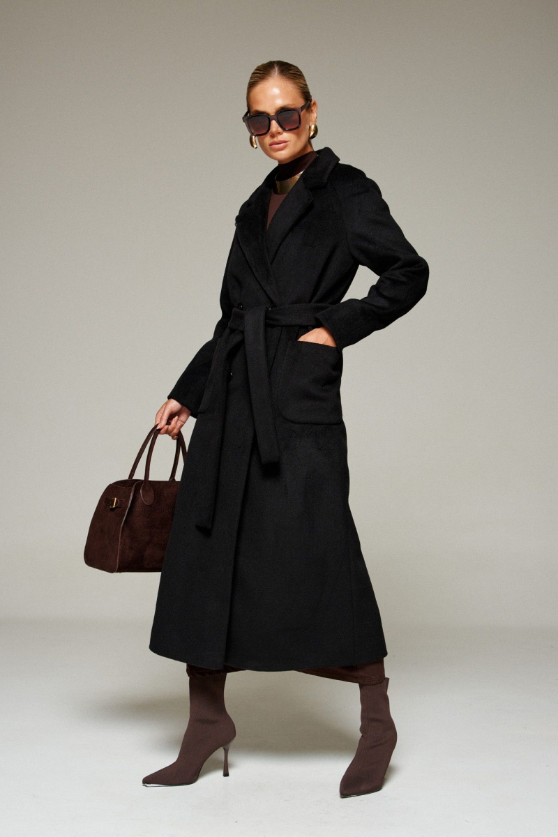 Женское пальто Beautiful&Free 7017 черный