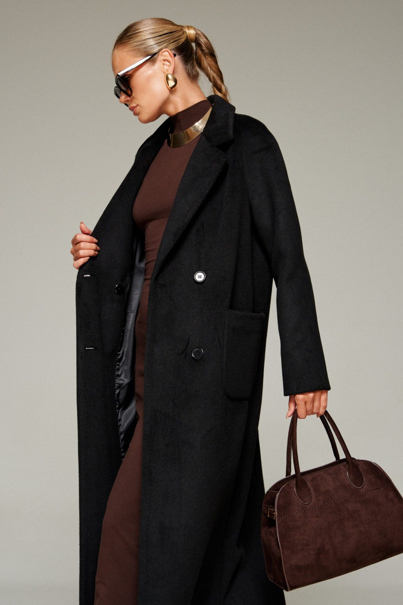 Женское пальто Beautiful&Free 7017 черный