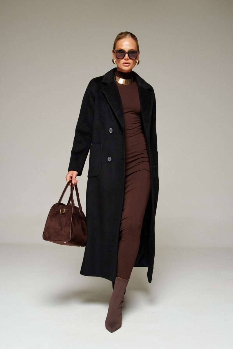 Женское пальто Beautiful&Free 7017 черный