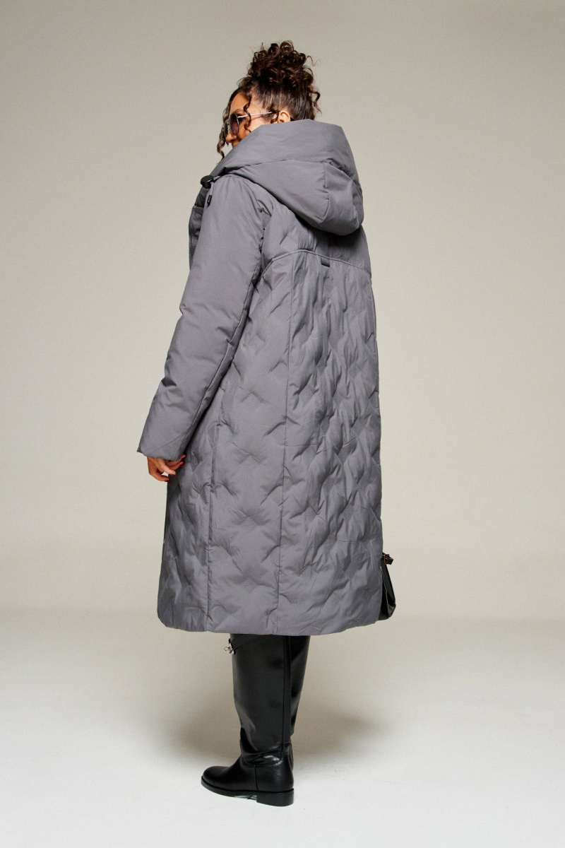 Женское пальто Beautiful&Free 8015 графит