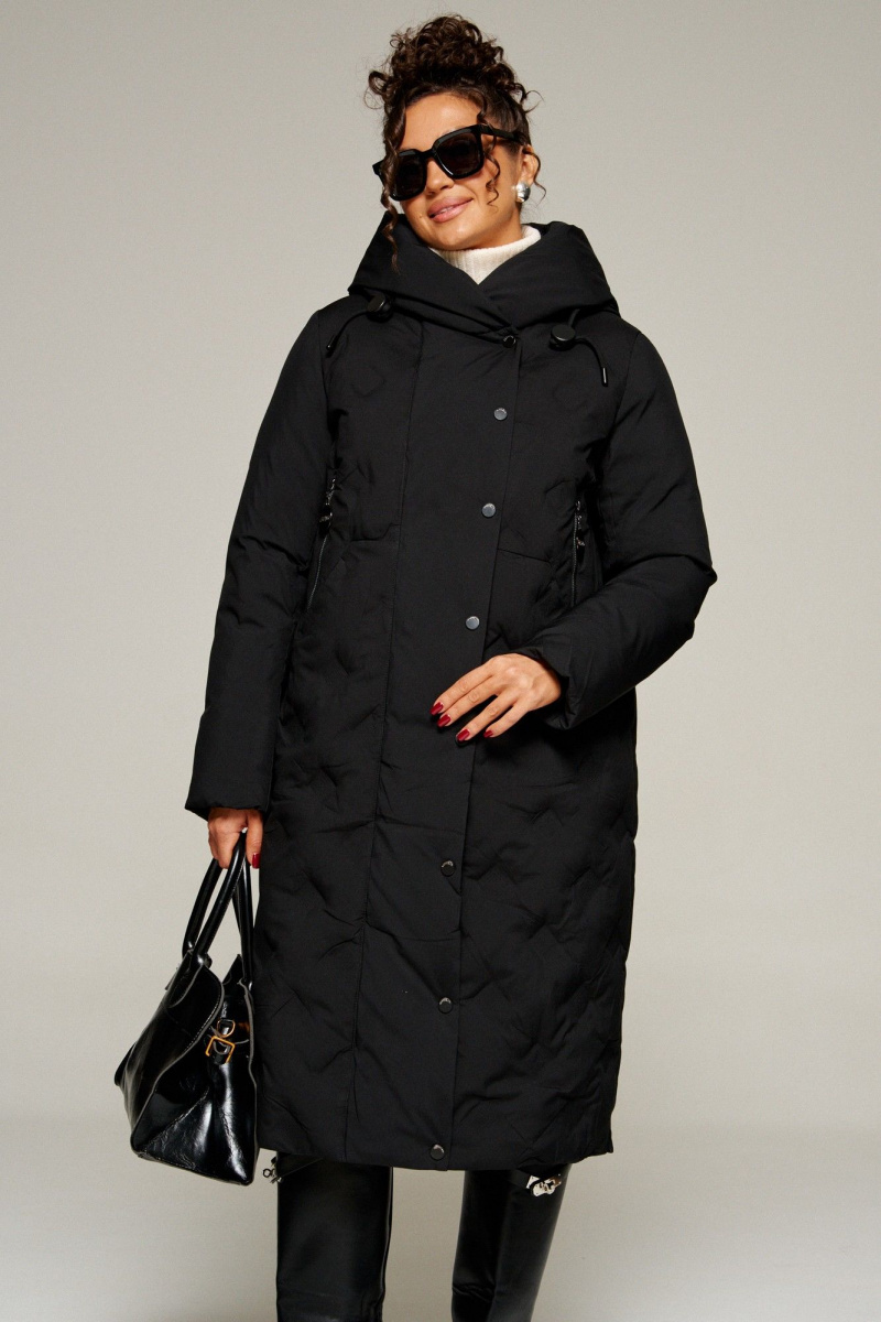 Женское пальто Beautiful&Free 8015 черный