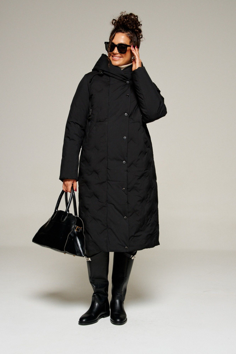 Женское пальто Beautiful&Free 8015 черный