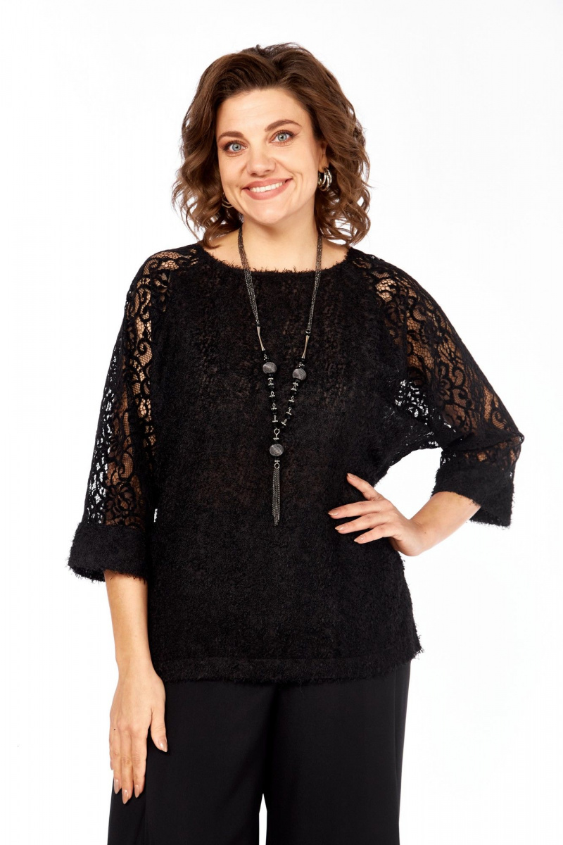 Блузы Элль-стиль 2422а черный