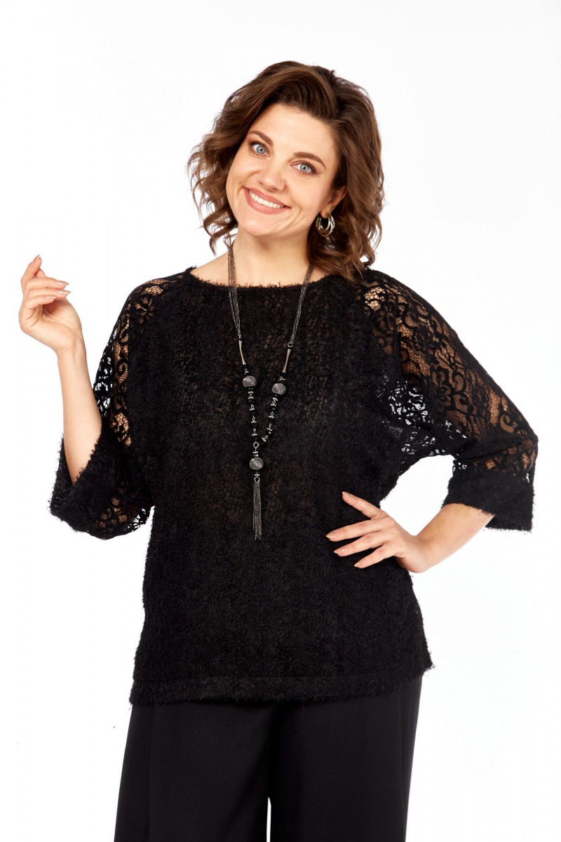 Блузы Элль-стиль 2422а черный