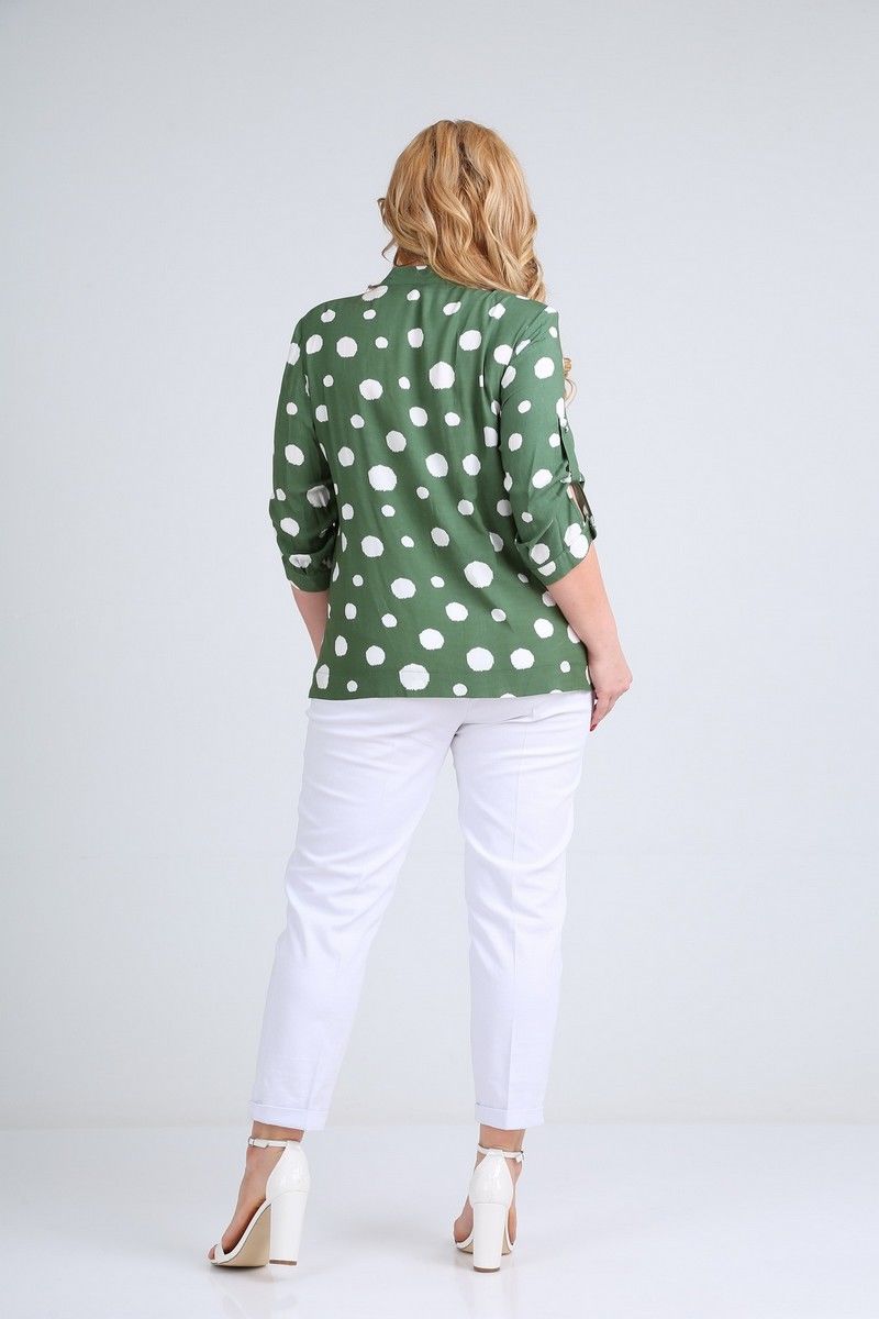 Блузы Mamma Moda М-479 зеленый