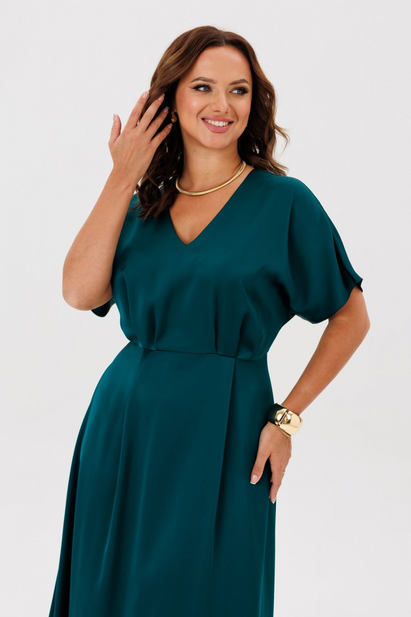 Платья ANIDEN 712-3 изумрудный