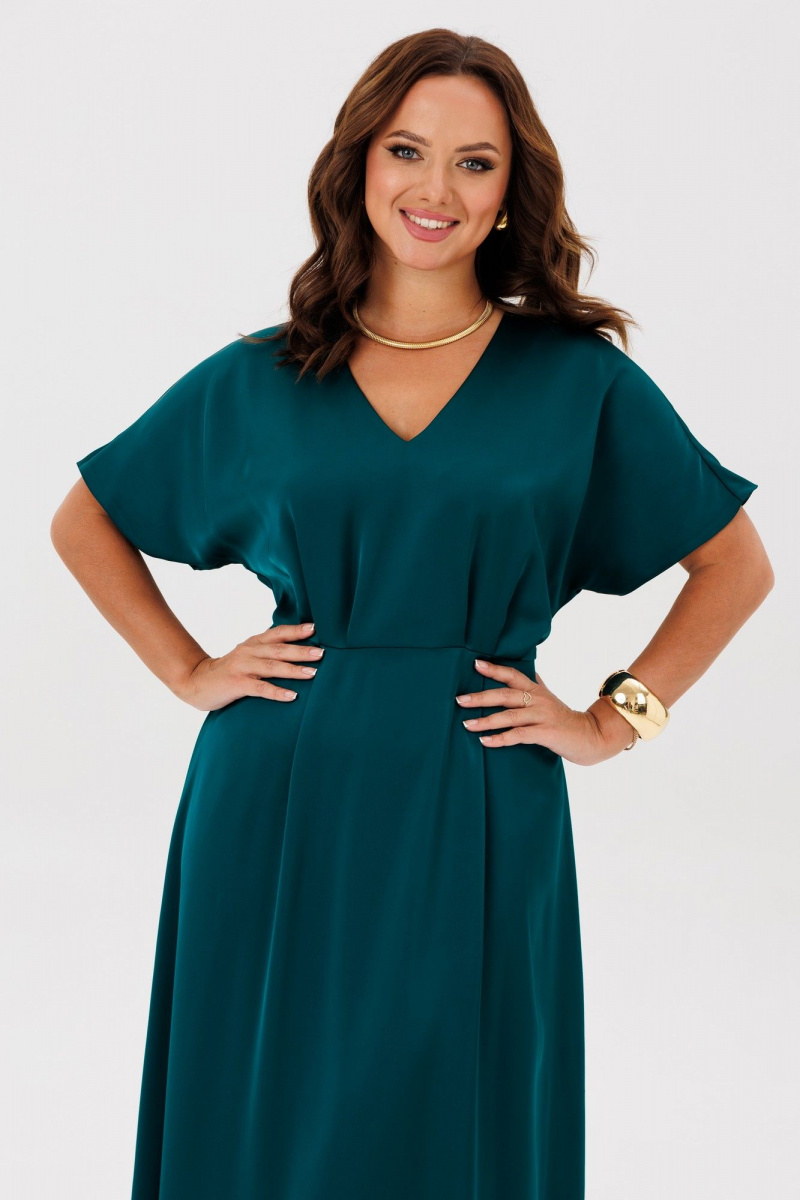 Платья ANIDEN 712-3 изумрудный