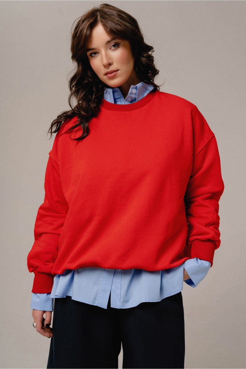 Джемперы JRSy 2523 красный