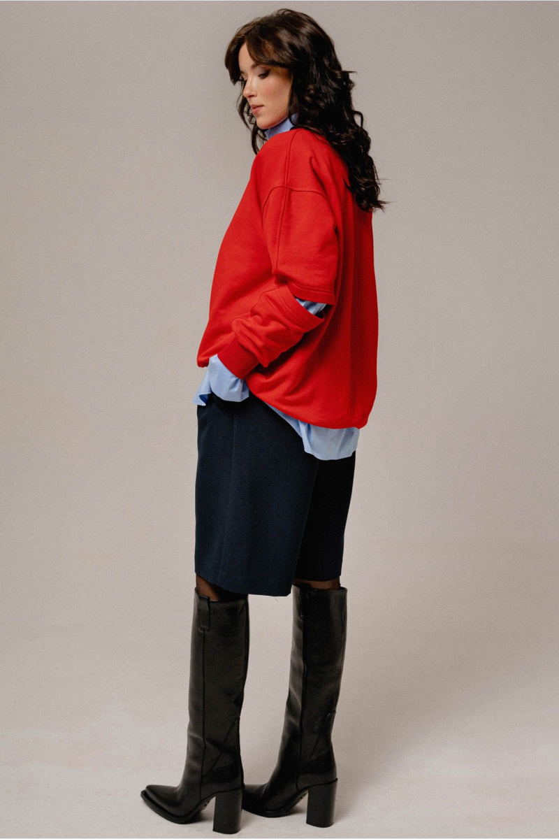 Джемперы JRSy 2523 красный