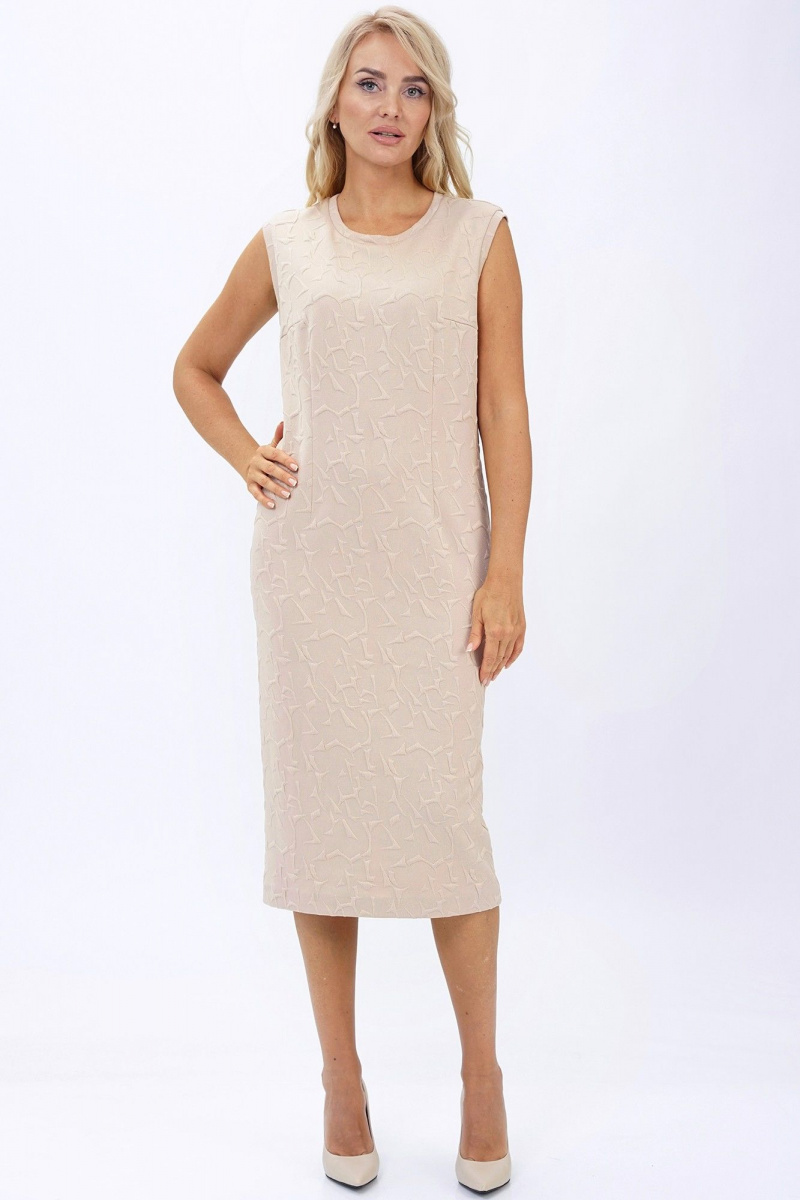 Плательный комплект Alani Collection 2448 бежевый