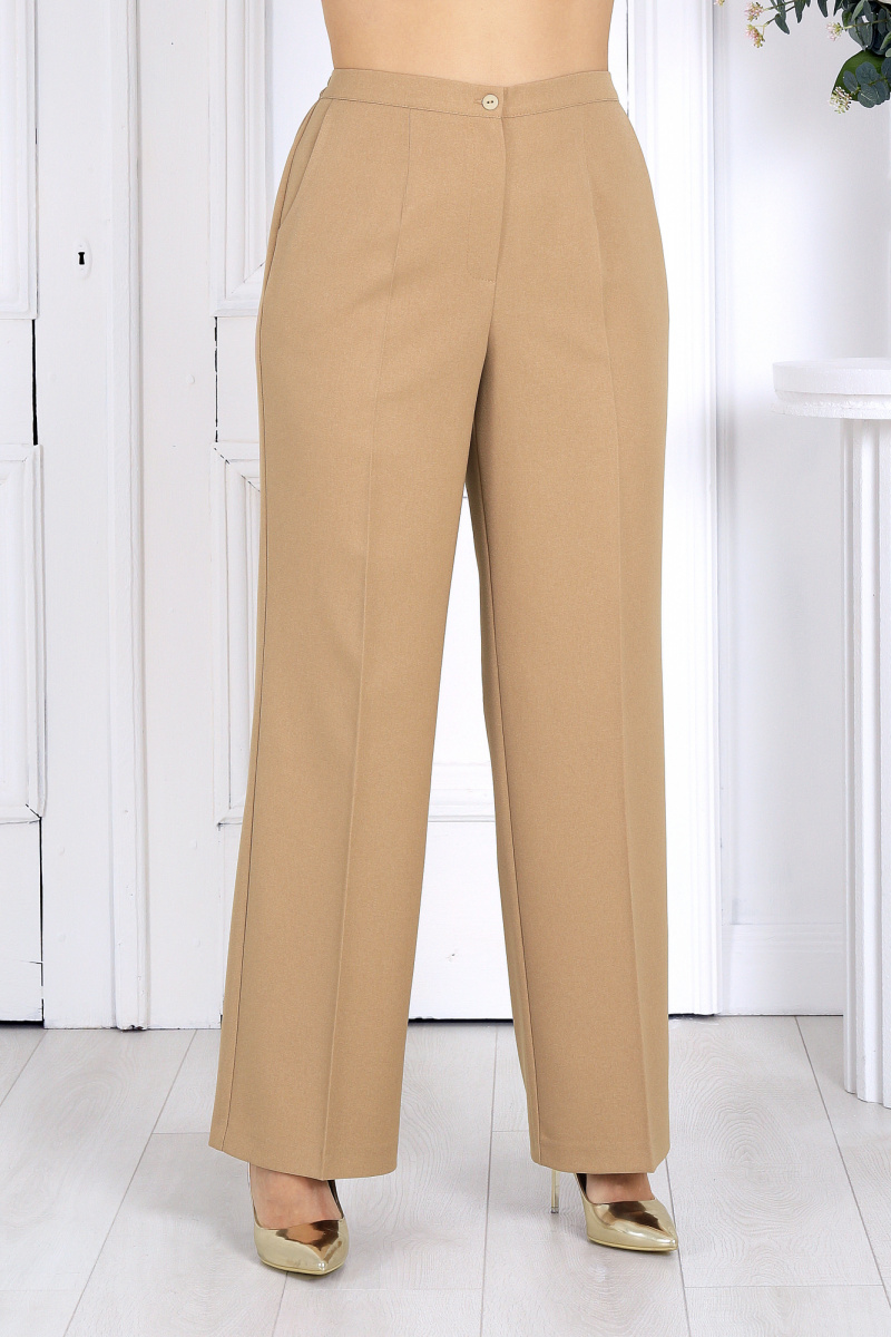 Брючный костюм Ninele 7485 темно-бежевый