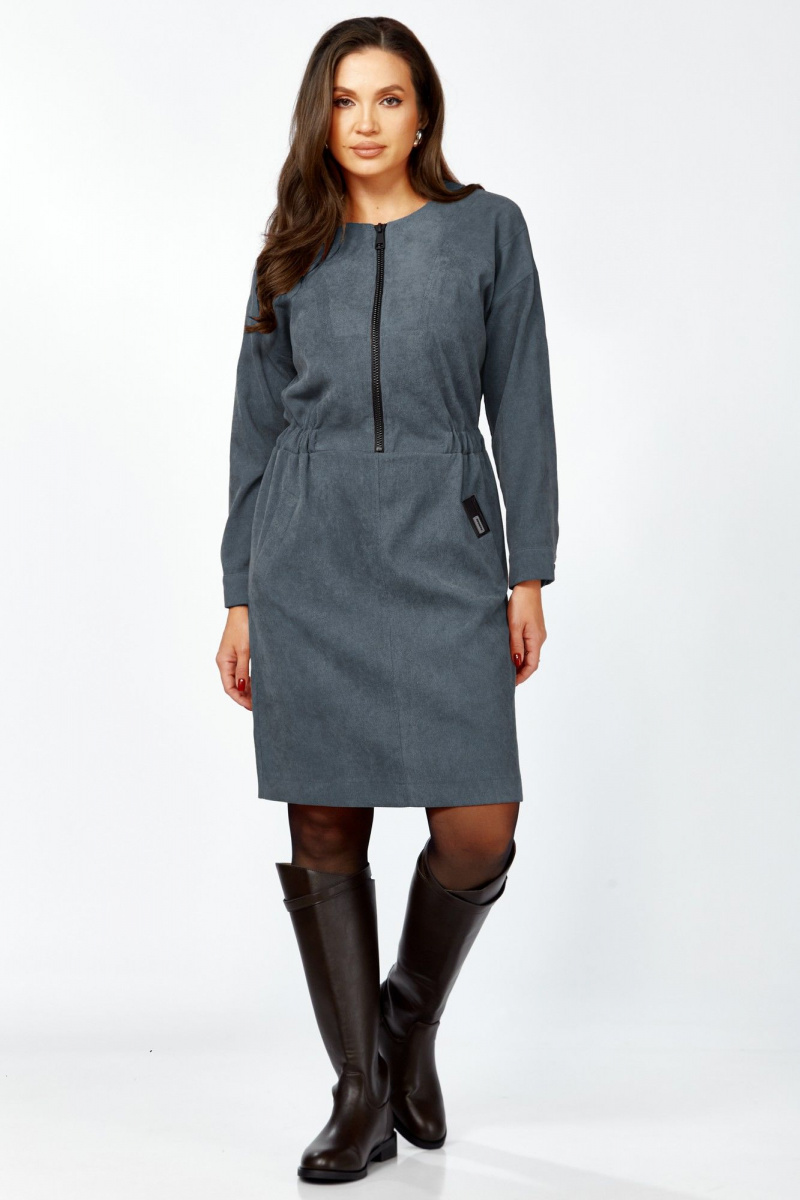 Платья Мишель стиль 1331 индиго